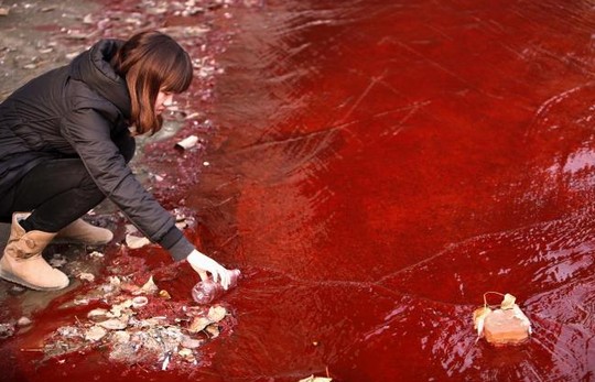 中国汚染水