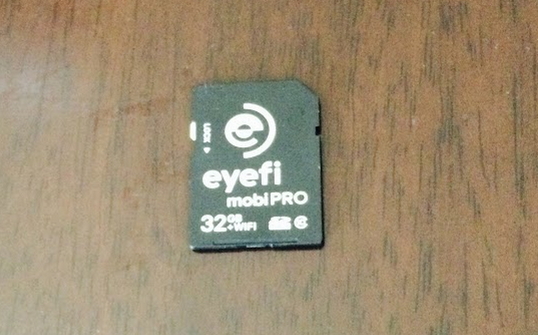 WiFi付SDカードEyeFi mobiPro32GB