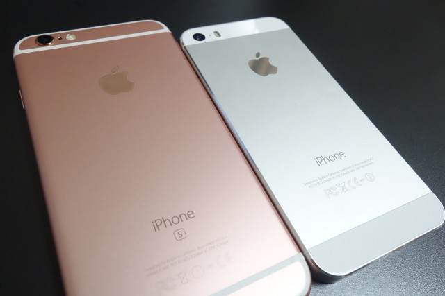 iPhone5sとiPhone6sの違いと比較